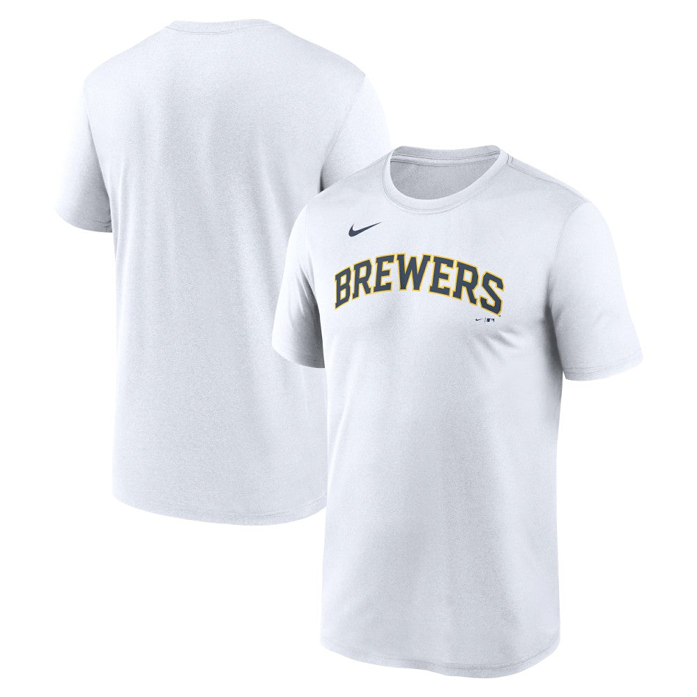 Milwaukee Brewers Nike New Legend Wordmark Dri-FIT T-Shirt Online