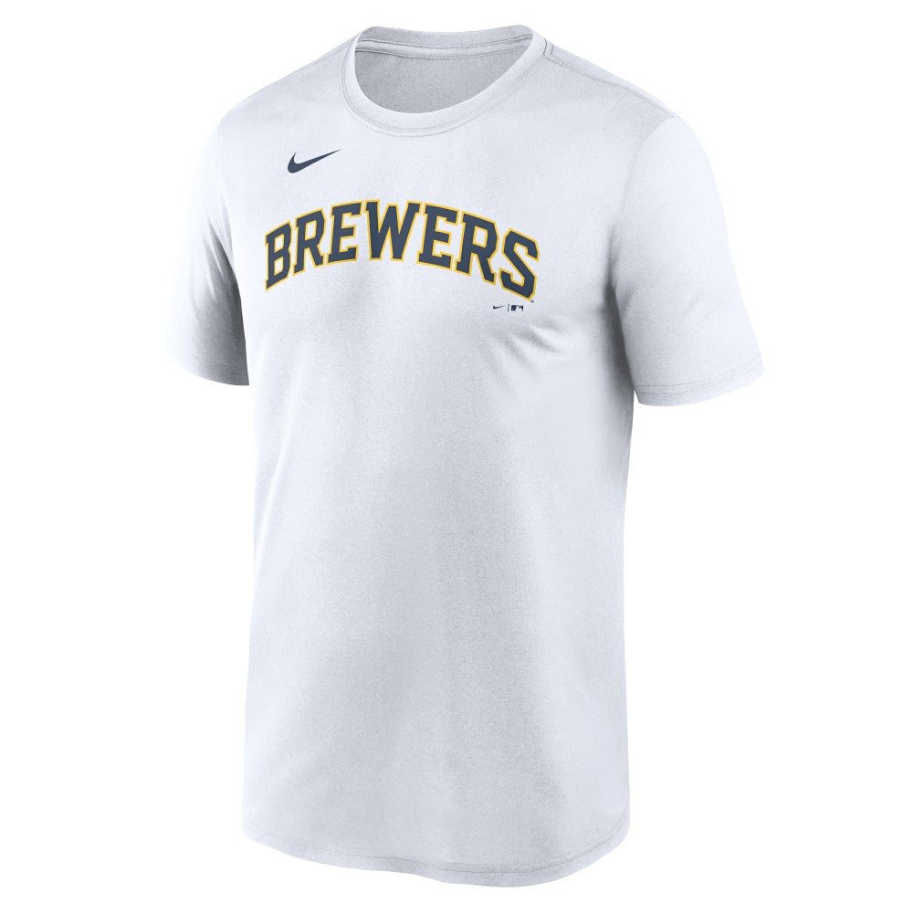 Milwaukee Brewers Nike New Legend Wordmark Dri-FIT T-Shirt Online