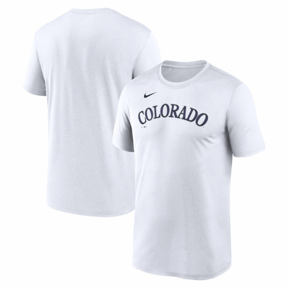 Colorado Rockies Nike New Legend Wordmark Dri-FIT T-Shirt Online