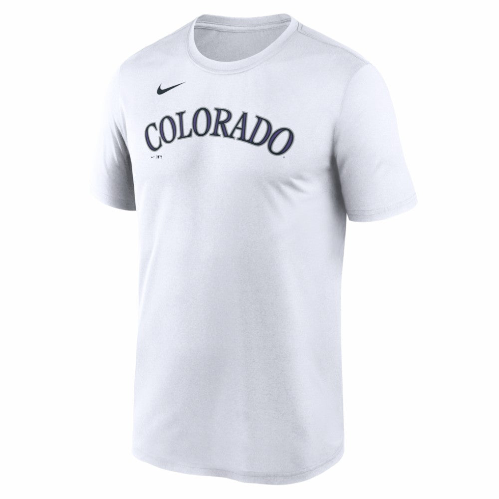 Colorado Rockies Nike New Legend Wordmark Dri-FIT T-Shirt Online