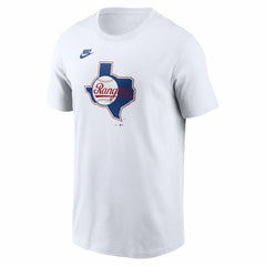 Texas Rangers Nike Cooperstown Collection Logo T-Shirt Sale