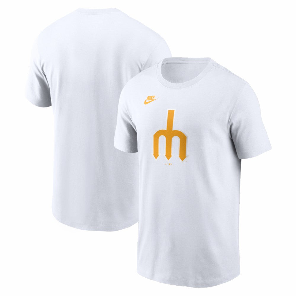 Seattle Mariners Nike Cooperstown Collection Logo T-Shirt Outlet