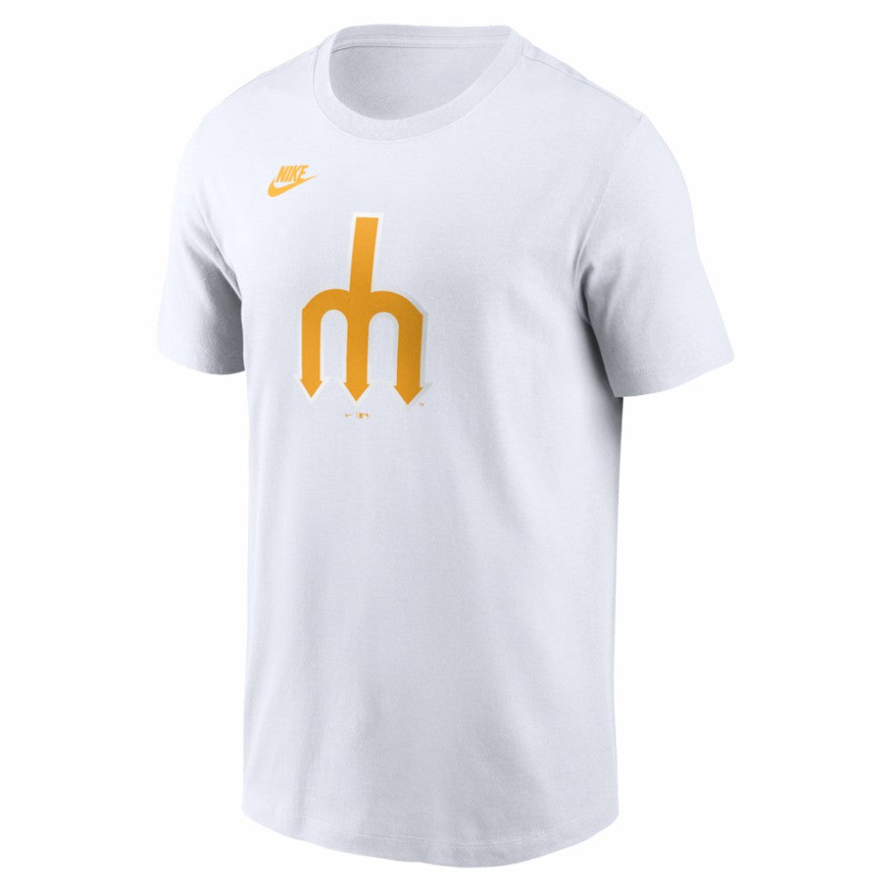 Seattle Mariners Nike Cooperstown Collection Logo T-Shirt Outlet