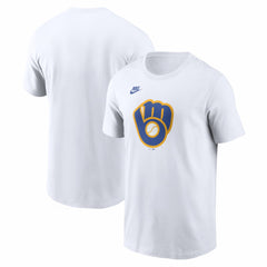 Milwaukee Brewers Nike Cooperstown Collection Logo T-Shirt Online