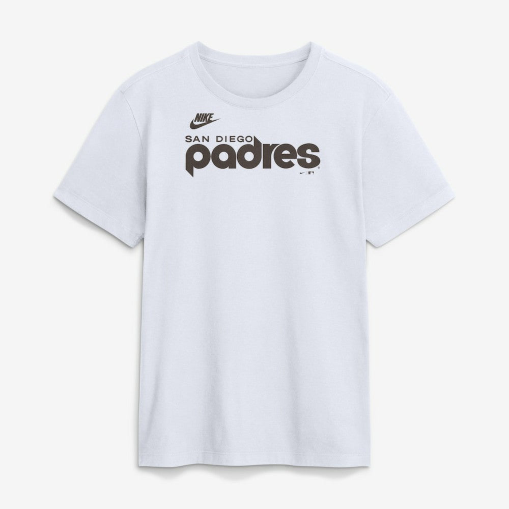 San Diego Padres Nike Cooperstown Collection Wordmark T-Shirt Online