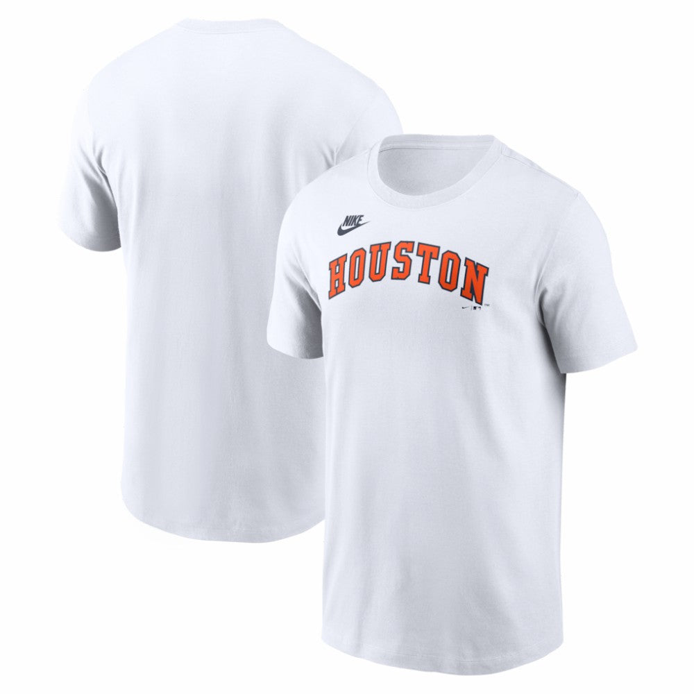 Houston Astros Nike Cooperstown Collection Wordmark T-Shirt Near Me