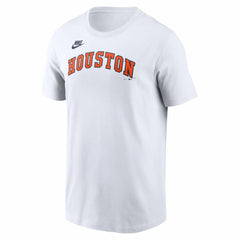 Houston Astros Nike Cooperstown Collection Wordmark T-Shirt Near Me
