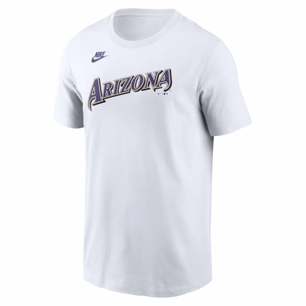 Arizona Diamondbacks Nike Cooperstown Collection Wordmark T-Shirt Outlet