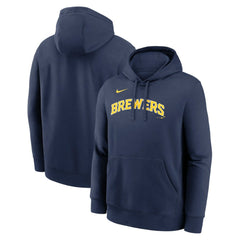 Milwaukee Brewers Nike Dri-Fit Club Hoodie Near Me