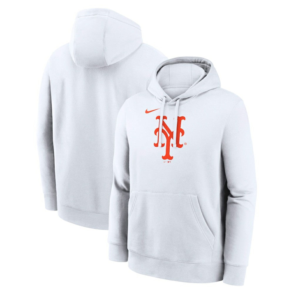 New York Mets Nike Logo Club Hoodie Sale