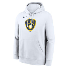 Milwaukee Brewers Nike Logo Club Hoodie Near Me