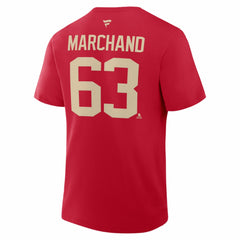 Brad Marchand Florida Panthers Fanatics 2026 NHL Winter Classic Authentic Stack Name & Number T-Shirt - Red | Fanatics on sale