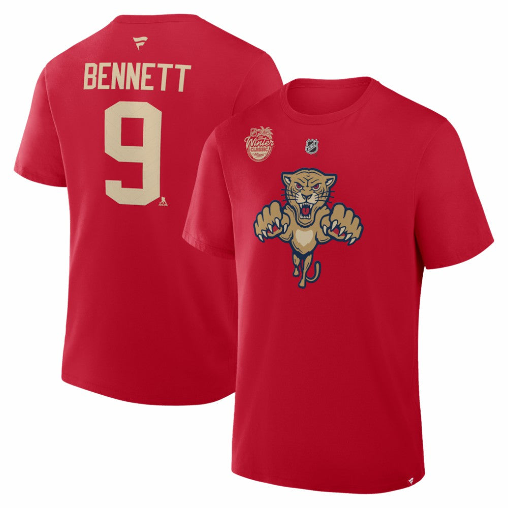 Sam Bennett Florida Panthers Fanatics 2026 NHL Winter Classic Authentic Stack Name & Number T-Shirt - Red | Fanatics near me