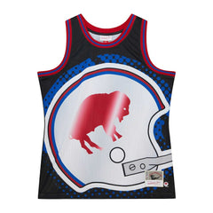 Buffalo Bills Big Face 7.0 Fashion Tank Top - Black - Mitchell & Ness