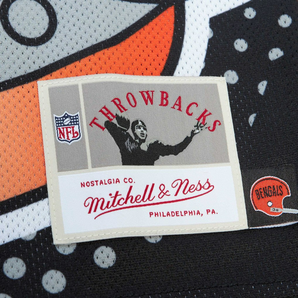 Cincinnati Bengals Big Face 7.0 Fashion Tank Top - Black - Mitchell & Ness