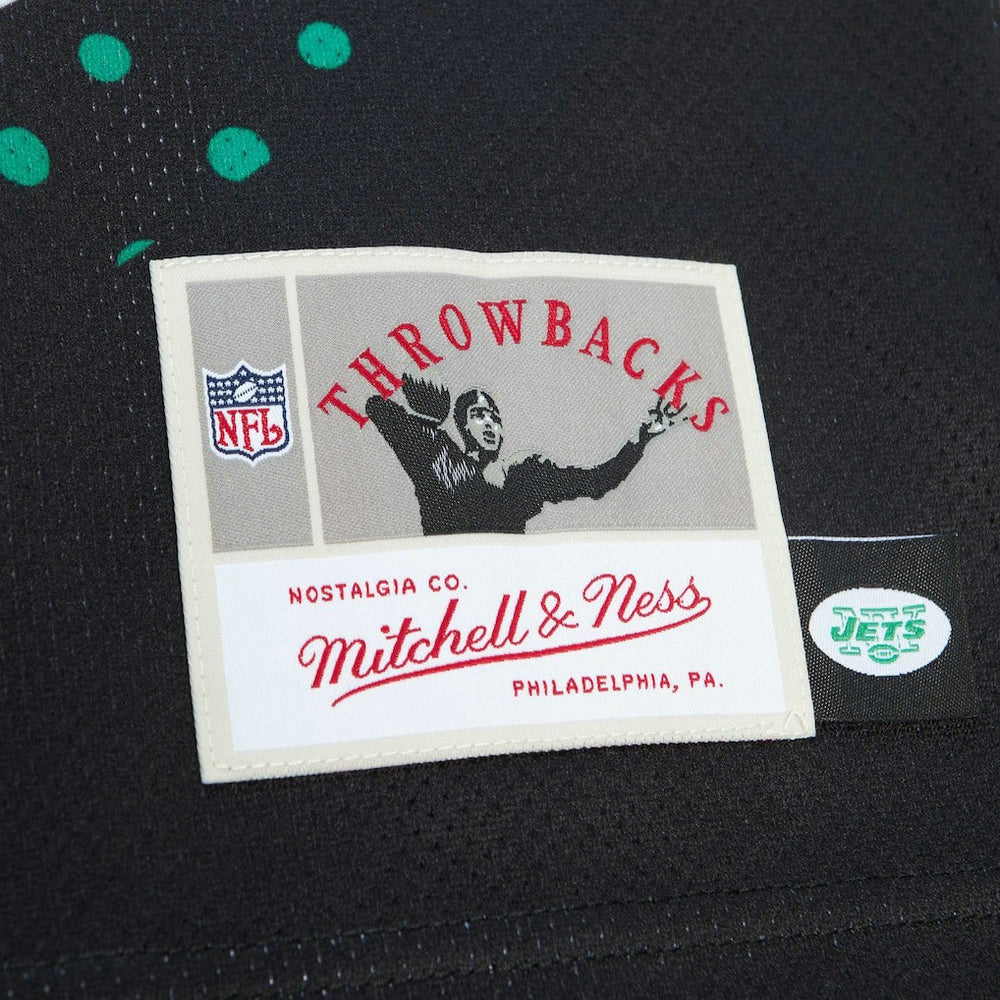 New York Jets Big Face 7.0 Fashion Tank Top - Black - Mitchell & Ness