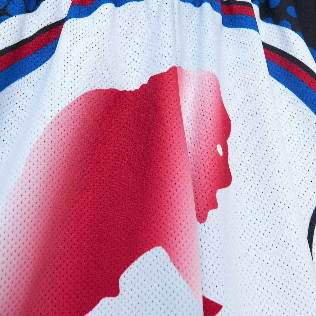 Buffalo Bills Big Face 7.0 Fashion Shorts - Black - Mitchell & Ness