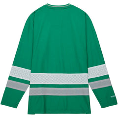 Philadelphia Eagles Women's Big Face 7.0 Long Sleeve Jersey T-Shirt - Green - Mitchell & Ness
