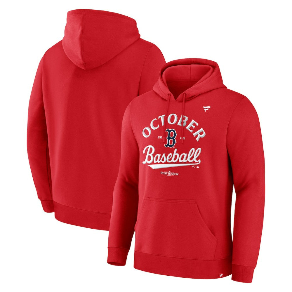 Boston Red Sox Fanatics 2025 MLB Postseason Locker Room Hoodie for sale