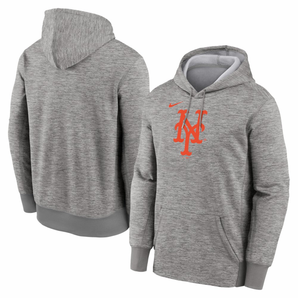 New York Mets Nike Primary Logo Therma Hoodie Near Me