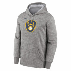 Milwaukee Brewers Nike Primary Logo Therma Hoodie Sale