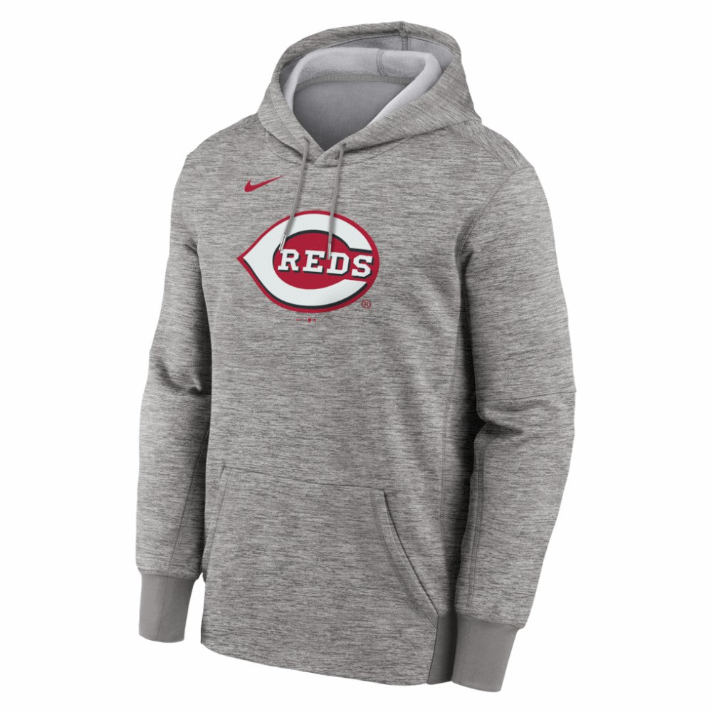 Cincinnati Reds Nike Primary Logo Therma Hoodie Discount