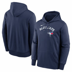 Toronto Blue Jays Nike Primary Wordmark Therma Hoodie Outlet