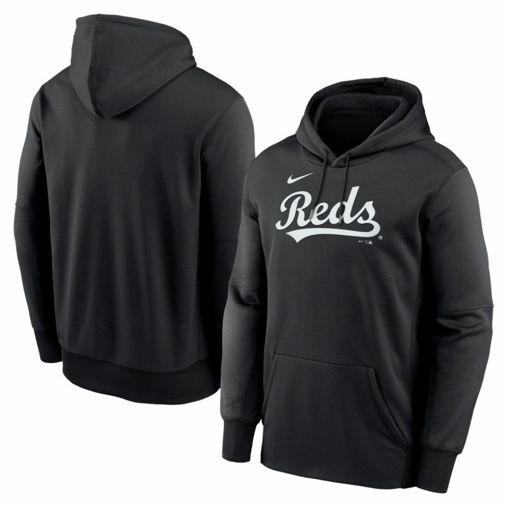 Cincinnati Reds Nike Primary Wordmark Therma Hoodie for sale