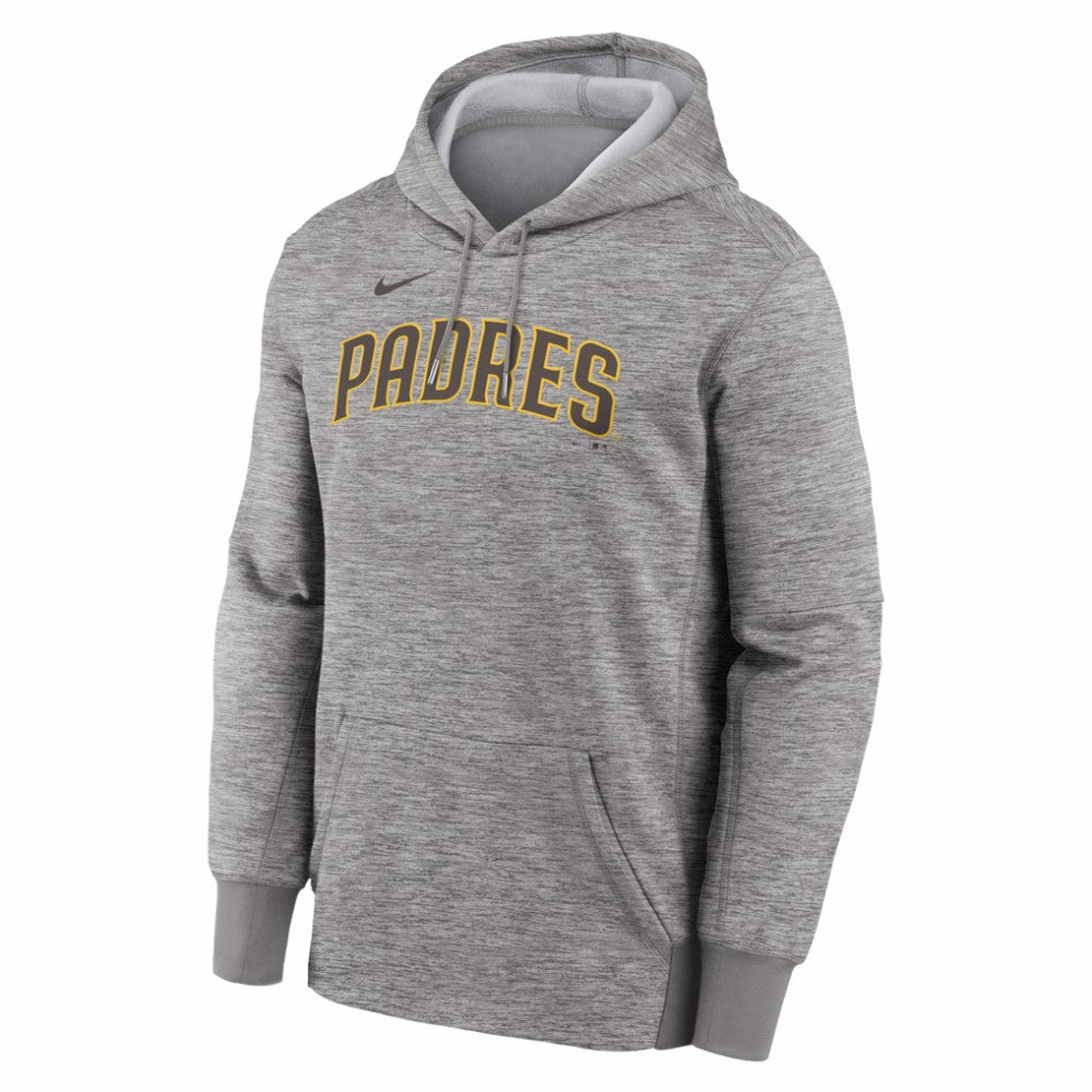 San Diego Padres Nike Primary Wordmark Therma Hoodie Near Me