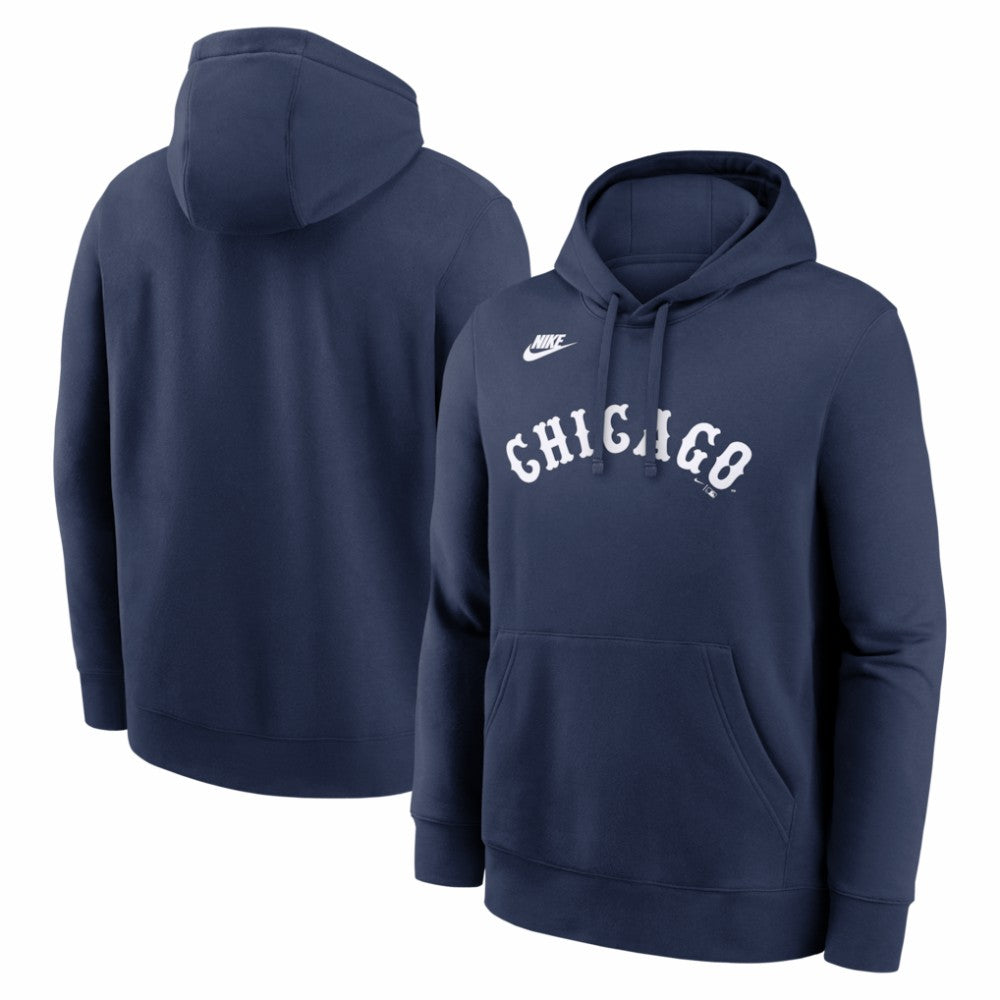 Chicago White Sox Nike Cooperstown Collection Wordmark Club Hoodie Outlet