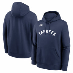 New York Yankees Nike Cooperstown Collection Wordmark Club Hoodie for sale