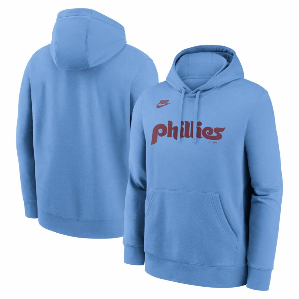 Philadelphia Phillies Nike Cooperstown Collection Wordmark Club Hoodie Online