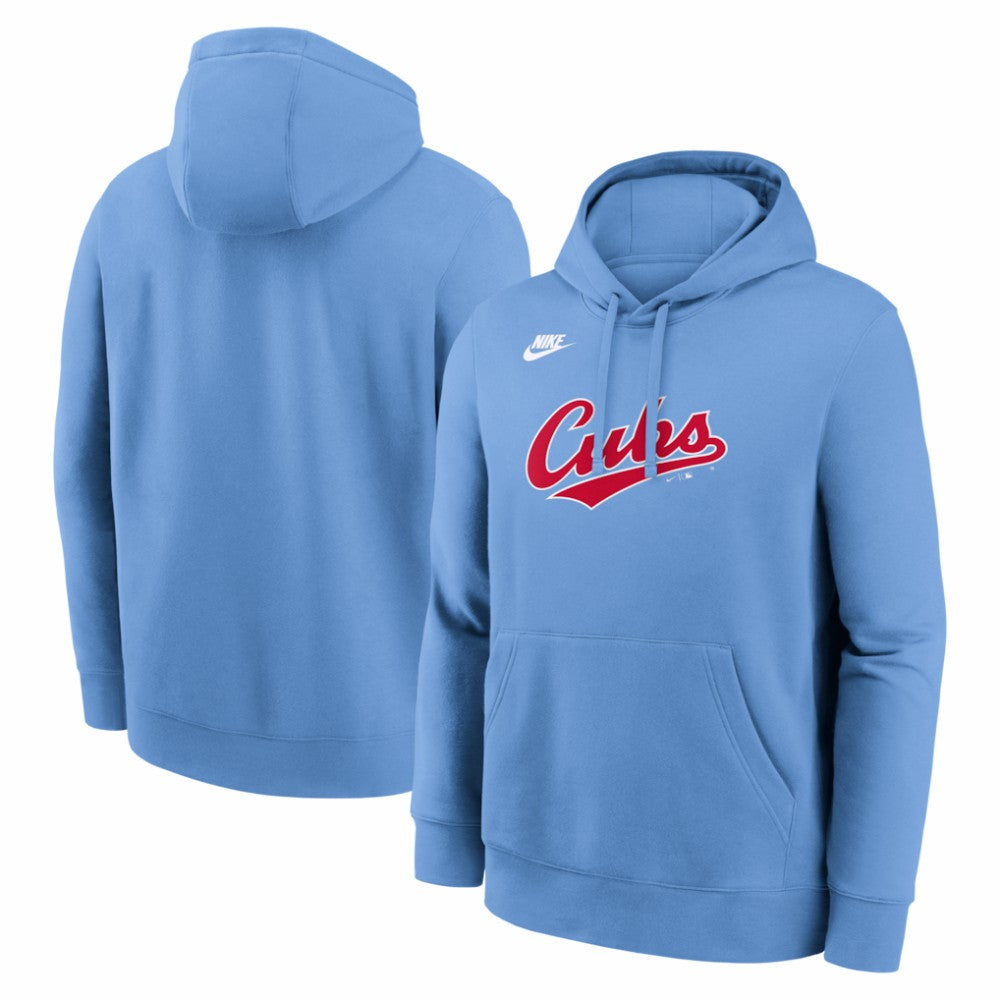 Chicago Cubs Nike Cooperstown Collection Wordmark Club Hoodie for sale