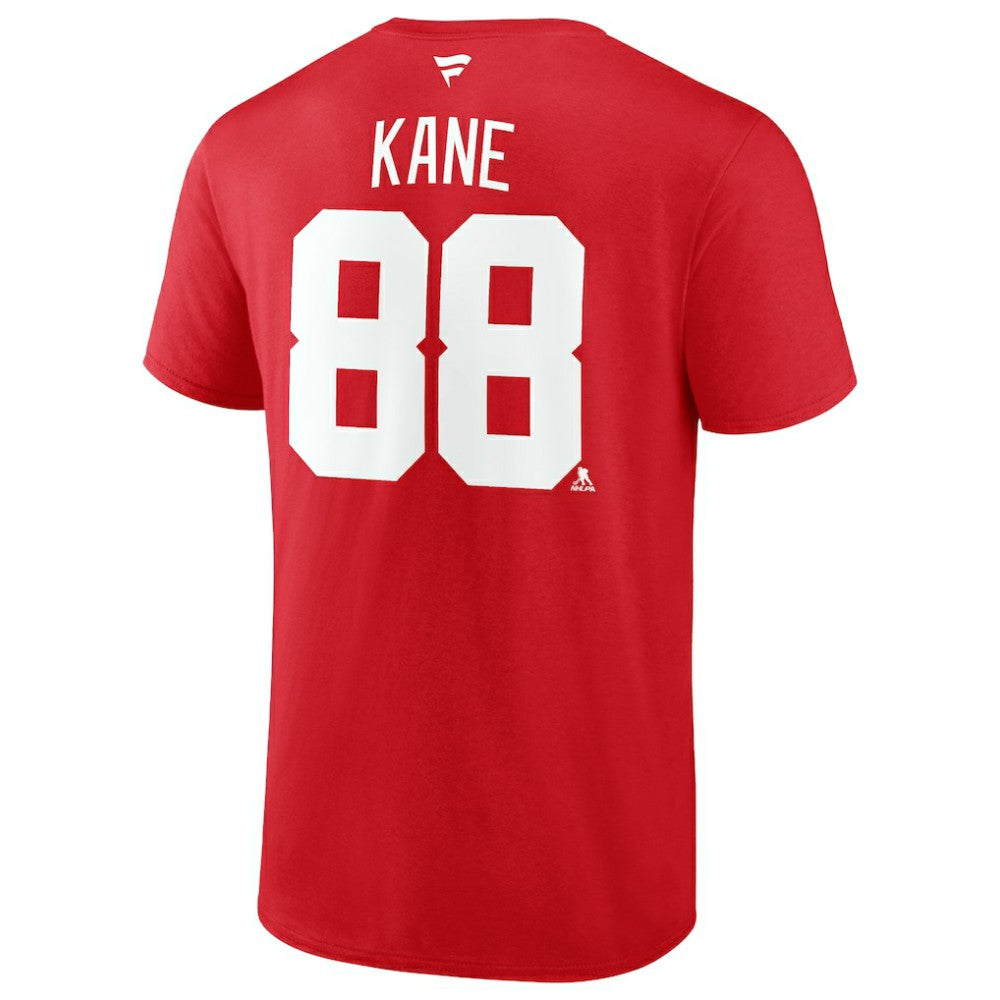 Patrick Kane Detroit Red Wings Fanatics Authentic Stack Name & Number T-Shirt - Red | Fanatics near me