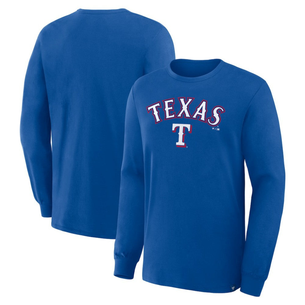 Texas Rangers Fanatics Lock-Up Legacy Long Sleeve T-Shirt Sale