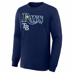 Tampa Bay Rays Fanatics Lock-Up Legacy Long Sleeve T-Shirt Outlet