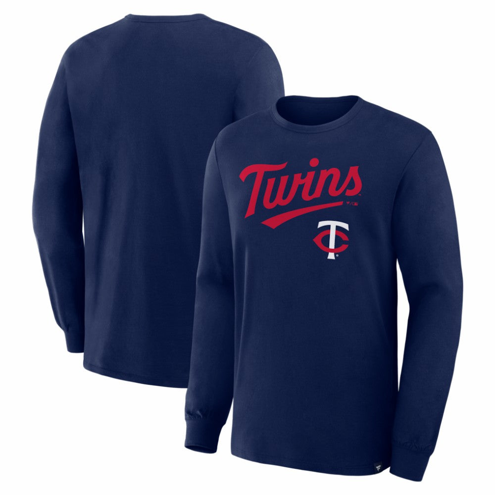 Minnesota Twins Fanatics Lock-Up Legacy Long Sleeve T-Shirt Online
