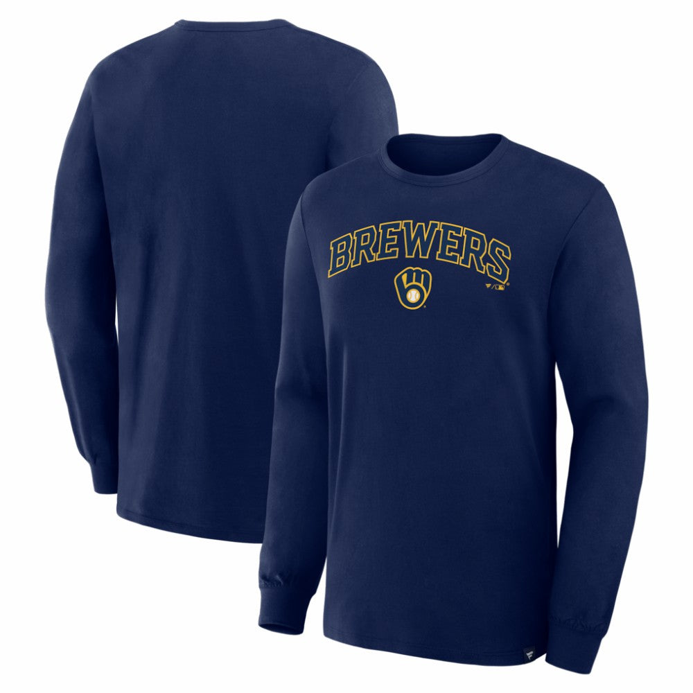 Milwaukee Brewers Fanatics Lock-Up Legacy Long Sleeve T-Shirt Near Me