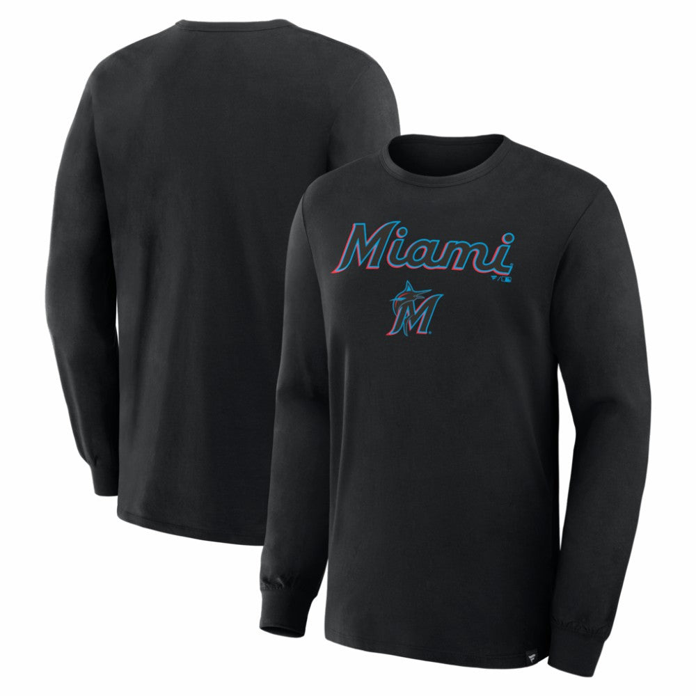 Miami Marlins Fanatics Lock-Up Legacy Long Sleeve T-Shirt Near Me