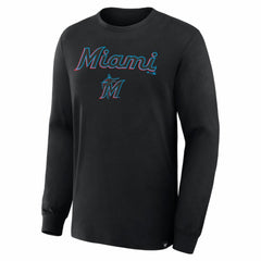 Miami Marlins Fanatics Lock-Up Legacy Long Sleeve T-Shirt Near Me