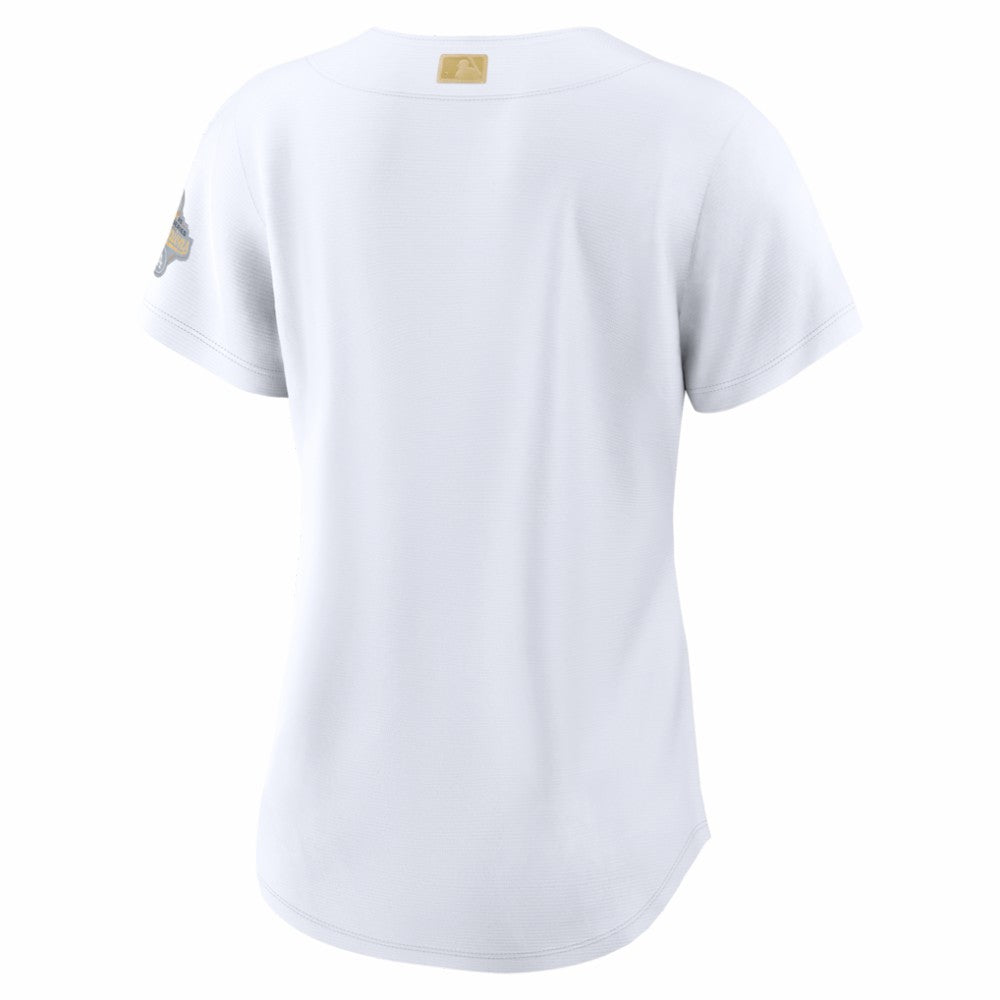 Los Angeles Dodgers Nike Women's 2026 Gold Collection Stadium Jersey for sale