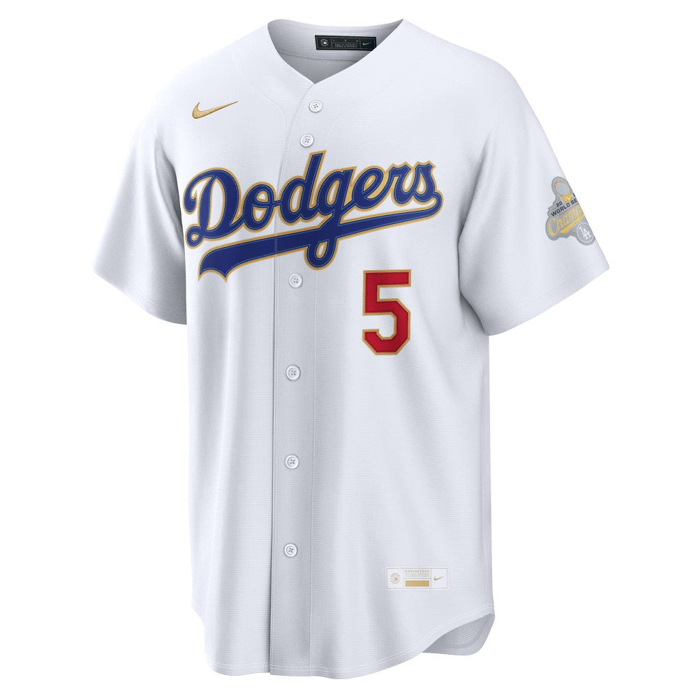 Freddie Freeman Los Angeles Dodgers Nike 2026 Gold Collection Stadium Jersey Sale