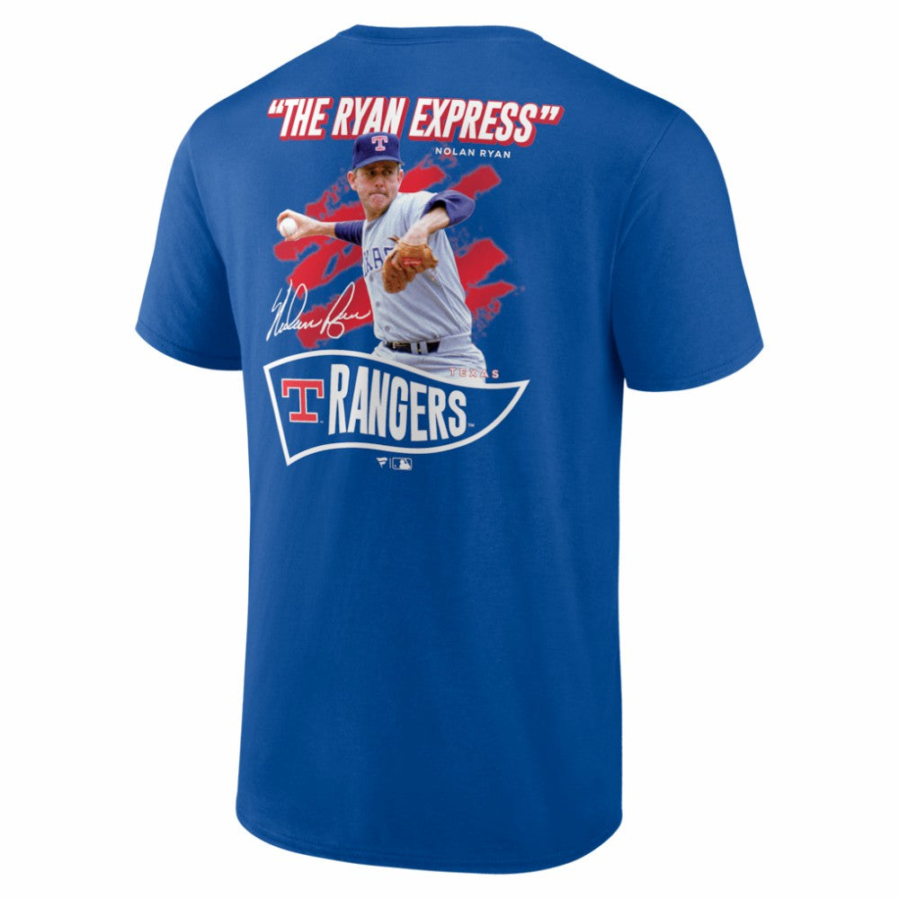 Nolan Ryan Texas Rangers Fanatics Retired Player Nickname Name & Number T-Shirt Outlet