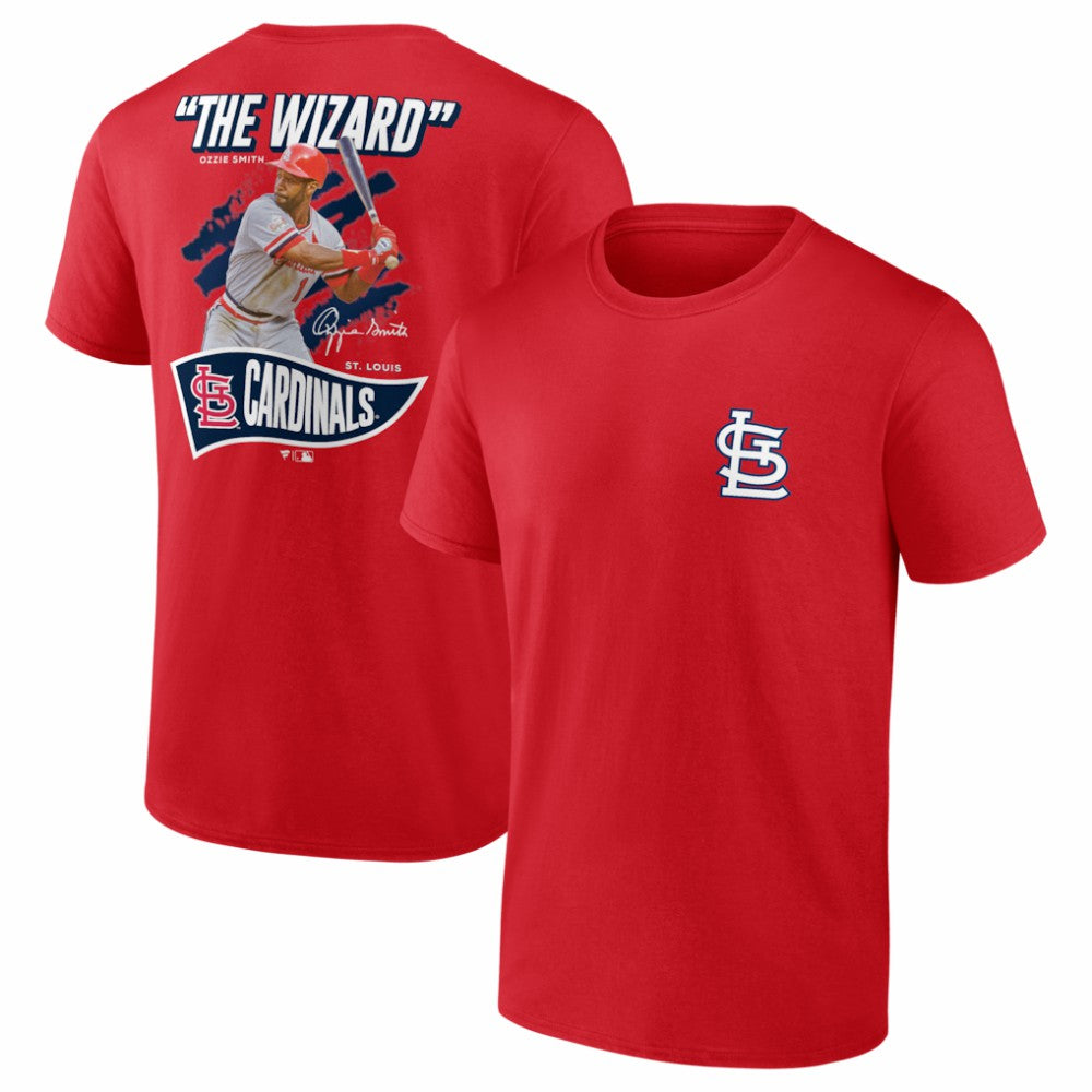Ozzie Smith St. Louis Cardinals Fanatics Retired Player Nickname Name & Number T-Shirt Outlet