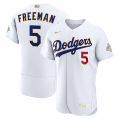 Freddie Freeman Los Angeles Dodgers Nike 2026 Gold Collection Authentic Jersey Sale