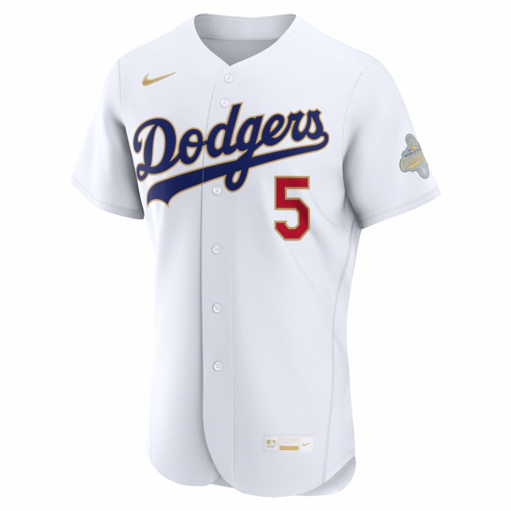 Freddie Freeman Los Angeles Dodgers Nike 2026 Gold Collection Authentic Jersey Sale