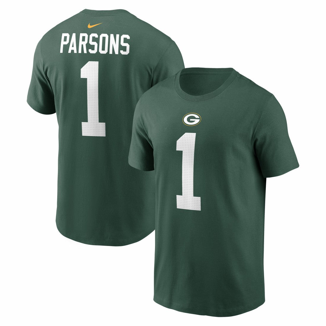 Micah Parsons Green Bay Packers Name & Number T-Shirt - Green - Nike