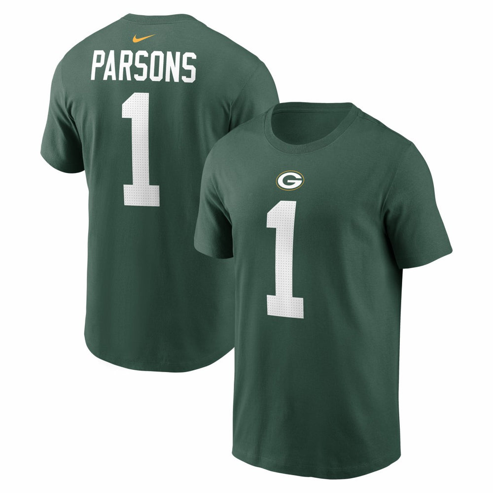 Micah Parsons Green Bay Packers Name & Number T-Shirt - Green - Nike
