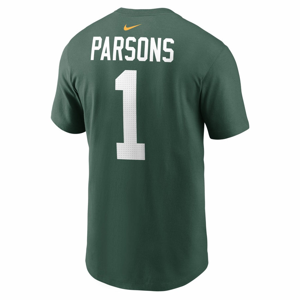 Micah Parsons Green Bay Packers Name & Number T-Shirt - Green - Nike