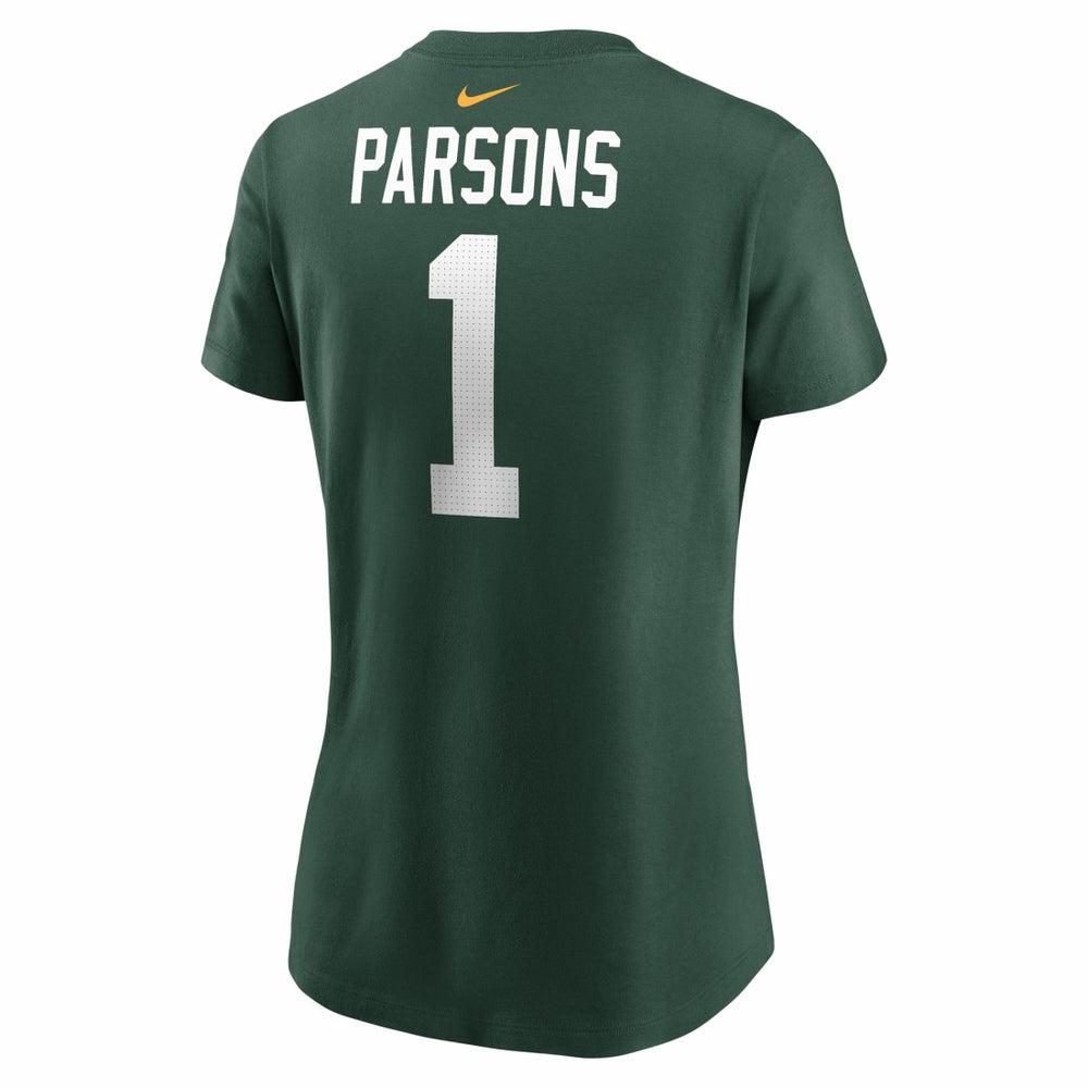 Micah Parsons Green Bay Packers Women's Name & Number T-Shirt - Green - Nike
